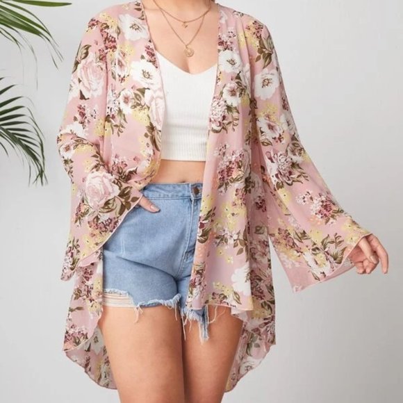 Floral Sheer Komono - Picture 1 of 3